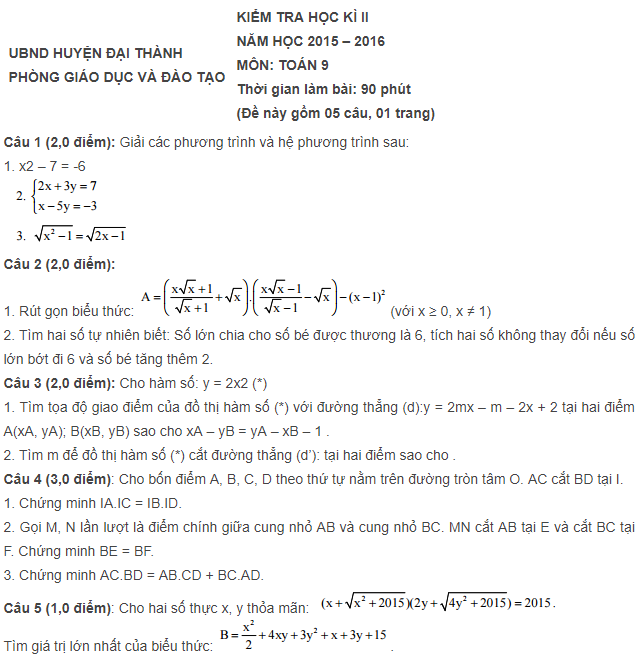 de-thi-hoc-ki-2-lop-9-mon-toan-phong-gddt-dai-thanh-bac-giang-nam-2015-2016